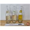 Image 3 : Clear Bottles (3) Mister Soft Drink (Paper Label); Alpine Club Orange (Paper Label) & Happy Pop (ACL