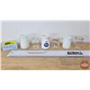 Image 1 : Variety Creamers (6) (Variety) (Tallest Measures: 2-1/4"H x 1-1/4"Dia)
