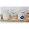 Image 2 : Variety Creamers (6) (Variety) (Tallest Measures: 2-1/4"H x 1-1/4"Dia)