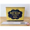 Image 2 : HORNER'S BOY BLUE Licorice Toffee Rolls Tin (7-1/4"H x 9"W x 5-3/4"D)