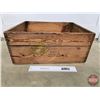 Image 3 : EDDY'S REDBIRD MATCHES Wood Crate (9-1/4"H x 16-1/4"W x 21-1/4"D)