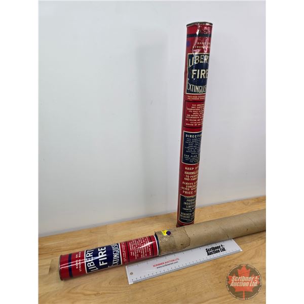 Liberty Fire Extinguishers (2) (21-3/4"L)