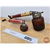 Image 5 : Vintage Sprayers (2) (Both Brown Glass) (Largest Measures: 7"H x 18"W x 4"Dia)