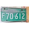 Image 3 : Sask Lic Plates - Variety (5)