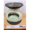 Image 3 : Cream Can w/Lid : Painted (12-1/4"H x 13-1/4"Dia Base)