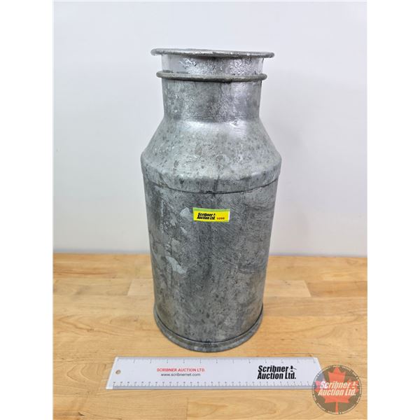 Milk Can (16-3/4"H x 8"Dia Base)