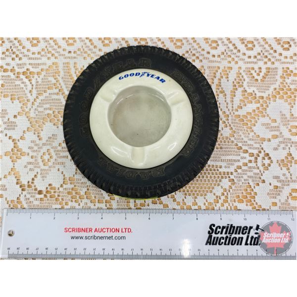 Good Year Tire Ashtray (6-1/2"Dia)