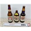 Image 1 : CALGARY Bottles (3) (All Paper Labels) (Tallest Measures 9"H)
