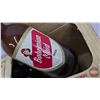 Image 3 : Bohemian Maid Beer Case w/11 Stubby Empty Bottles (Paper Labels) (Case Measures: 6-3/4"H x 16"W x 5-