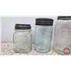 Image 2 : Jars w/Lids (6) (Variety) (Tallest Measures: 7"H)