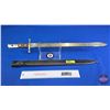 Image 1 : Sawback Bayonet w/Scabbard (Total Measures with Scabbard : 25"L)