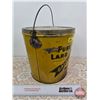 Image 3 : GAINERS Pure Lard Pail w/Lid (9-3/4"H)