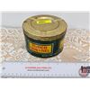 Image 1 : TURCO QUESNEL Tobacco Tin w/Lid "Rock City Tobacco Co" (3-1/4"H x 5-1/4"Dia)