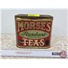Image 2 : MORSE'S Tea Tin (6"H x 7"W x 4-3/4"D)