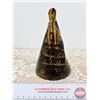 Image 5 : Pottery Tee-Pee Ashtray "Madge Lake Sask" (6-1/4"H)