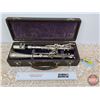Image 1 : Vintage Clarinet : Brilliante 1920's Pan American w/Case (Case Measures : 3-3/4"H x 14-3/4"W x 5"D)