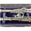 Image 3 : Vintage Clarinet : Brilliante 1920's Pan American w/Case (Case Measures : 3-3/4"H x 14-3/4"W x 5"D)