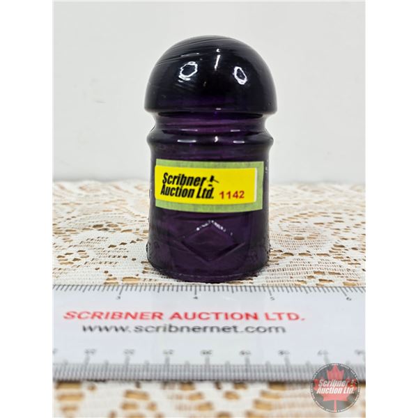 Purple Insulator (3-1/2"H)