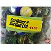 Image 9 : Jar of Marbles (Jar Measures: 7"H)