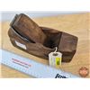 Image 2 : Antique Coffin Wood Plane (4-3/4"H x 3"W x 8"D)