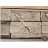 Image 3 : Large Antique Wood Chest with Wood Moulding Planes (13) (Case Measures: 4"H x 30"W x 9-1/2"D)