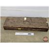 Image 5 : Large Antique Wood Chest with Wood Moulding Planes (13) (Case Measures: 4"H x 30"W x 9-1/2"D)
