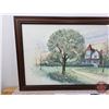 Image 2 : Framed Print "Count My Blessings" by artist D. Morgan (17-1/2"H x 31-1/2"W)