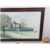 Image 4 : Framed Print "Count My Blessings" by artist D. Morgan (17-1/2"H x 31-1/2"W)