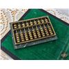 Image 3 : Vintage Drafting Set "Tower Gr" + Small Abacus (Kit Measures: 6"H x 10-1/2"W x 3/4"D) (Abacus Measur