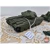 Image 3 : Dinky Toys : Military (4) (See Consignor Tags in Pictures)