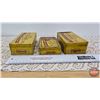 Image 3 : MILLBANK Tins (3) (Larger Tins Measure: 1-1/2"H x 6-1/2"W x 3"D)
