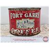 Image 4 : FORT GARRY Coffee Tin (3-3/4"H x 5"Dia)