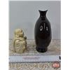 Image 4 : Collector Combo (2) : ~ DEWAR'S WHISKY : Royal Doulton England (Note: Crack on Front - Repaired) ~ L