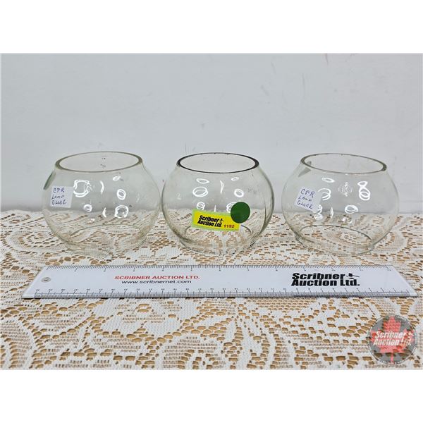 CPR Lamp Globes (3)