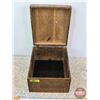 Image 2 : Antique Oak File Box (6-1/2"H x 8-3/4"W x 10"D)