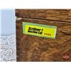 Image 7 : Antique Oak File Box (6-1/2"H x 8-3/4"W x 10"D)