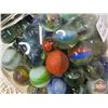 Image 8 : Jar of Marbles (Jar Measures: 7"H)
