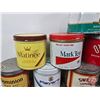 Image 7 : Variety Tobacco Tins (13) : Includes Sweet Caporal; Dominion; Old Virginia; etc!
