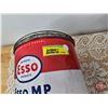 Image 8 : Collector Tin Combo (2): ~ GM General Motors Anti-Freeze Tin (No Lid) (8"H x 7"Dia) ~ ESSO MP Grease