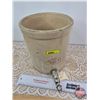 Image 2 : Medalta Potteries Water Crock (Spiggot) (Measures: 9-1/4"H x 7-1/2"Dia)
