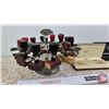 Image 2 : Desktop Stamp Carousel & CROSS Pen/Pencil Sets (14k Gold Filled & Chrome) (Carousel Measures: 6-1/2"