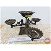 Image 2 : Cast Iron Table Top Lamp Stand (Heavy) (8-3/4"H)