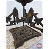 Image 3 : Cast Iron Table Top Lamp Stand (Heavy) (8-3/4"H)