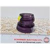 Image 2 : Purple Insulator (2-1/2"H x 3"Dia Bottom)