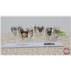 Image 1 : Vintage Cockshutt Whiskey Glasses (4)