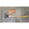 Image 1 : Axe with Sheath (Total Measures: 28-3/4"L)