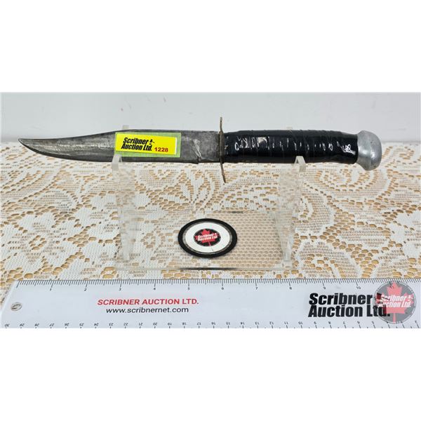 Original Bowie Knife (Note: Tape on Handle) (Total Measures: 10-1/4"L)