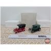 Image 1 : Die-Cast Collector Cars : Pair with Box ~ 1926 Ford Fordor ~ 1909 Ford Model T Touring Car (Box Meas