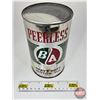 Image 1 : Oil Can : B/A PEERLESS : Heavy Duty Motor Oil (6-1/2"H x 4"Dia)