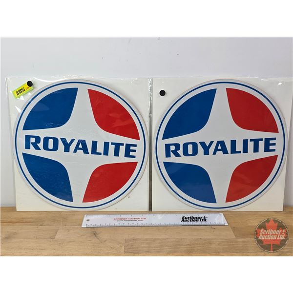 ROYALITE Round Decals (2) (12"Dia)